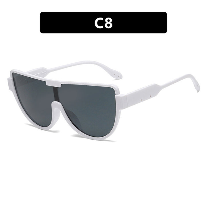 Damen futuristische Sonnenbrille im sportlichen Design Karnz