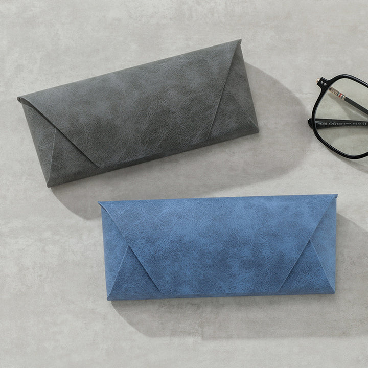 Premium Leder Brille Tasche Karnz