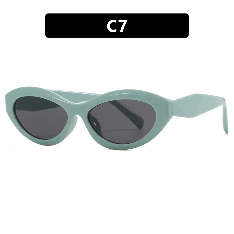 Damen Cat-Eye Sonnenbrille mit stylishem Rahmen Karnz