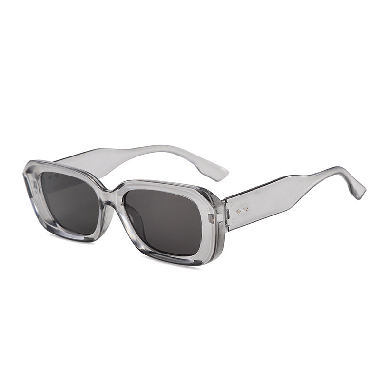 Damen Modische Oversized-Sonnenbrille mit hochwertigem Kunststoffrahmen Karnz