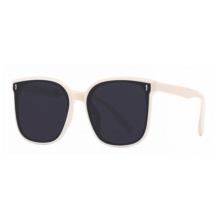 Damen modische Sonnenbrille mit quadratischem Rahmen und UV-Schutz Karnz