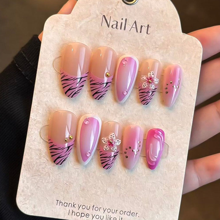 Künstlerische Druck-Nagelkunstkollektion Karnz