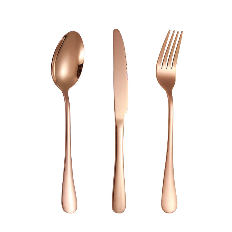 Elegantes Edelstahl-Besteckset mit Ergonomischem Griff Karnz