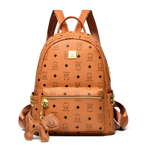 Niedlicher Charakterdruck Mini-Rucksack
