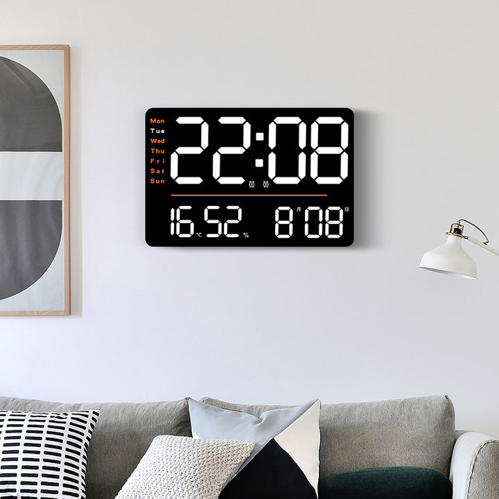 Digitaler Alarmwecker mit multifunktionaler Temperatur- und Wochentagsanzeige Karnz