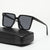 Damen moderne geometrische Sonnenbrille Karnz