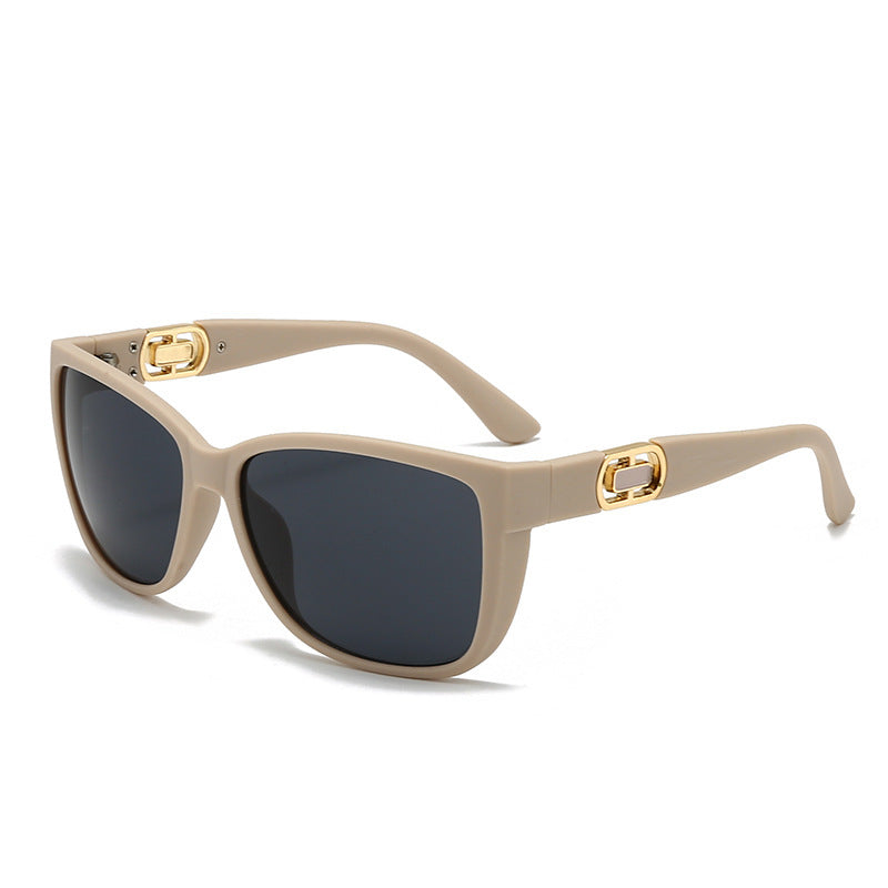 Damen oversized Sonnenbrille mit elegantem Rahmen und UV-Schutz Karnz