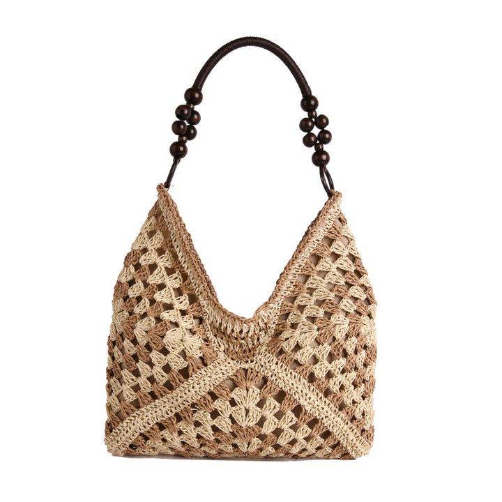 WoChic Boho Häkelhandtasche Karnz