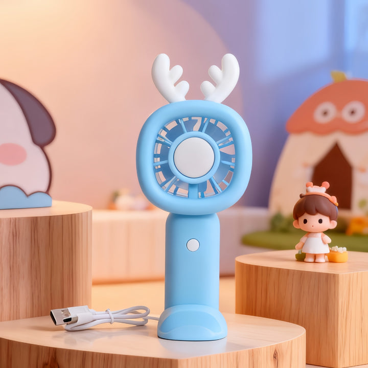 Unisex Tragbarer Handventilator mit verspieltem Design Karnz