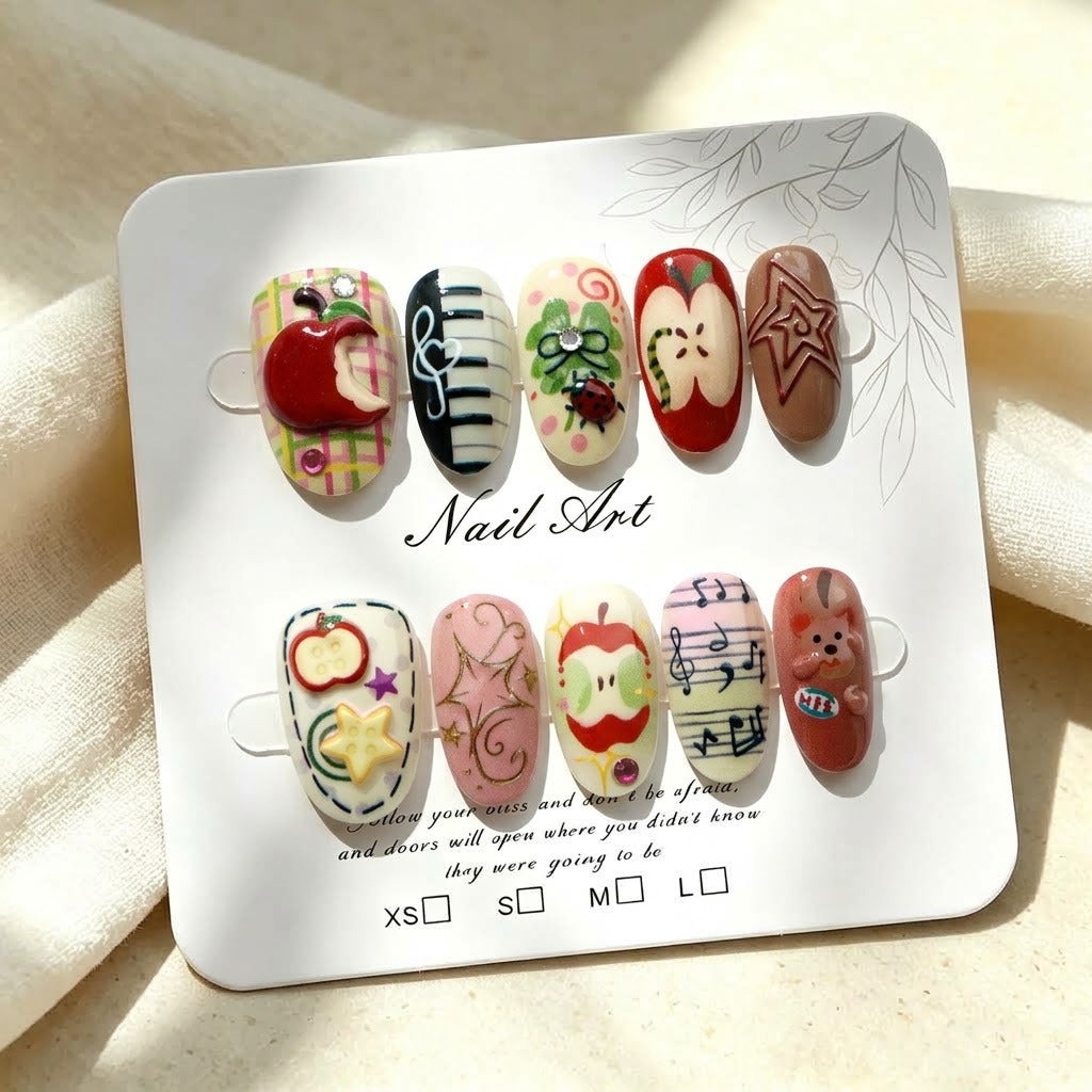 Dekorative Nagelkunst