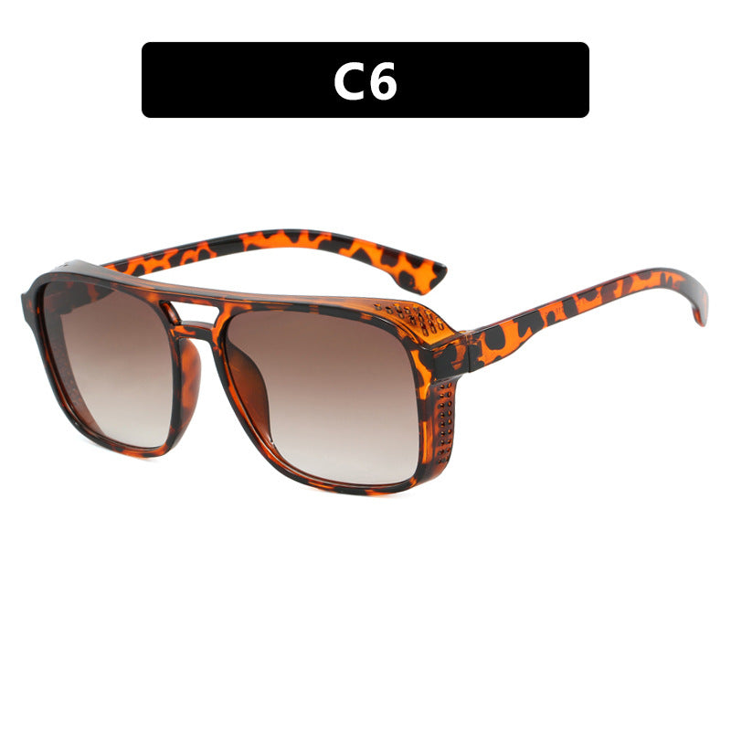 Damen modische Sonnenbrille im trendigen Schildkrötenmuster Karnz