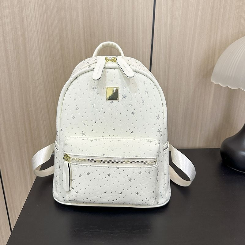 Damen Mini-Rucksack mit Sternenmuster Karnz