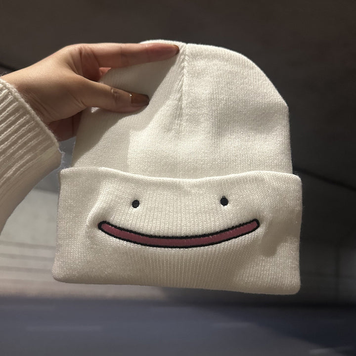 Verspielte Strickmütze