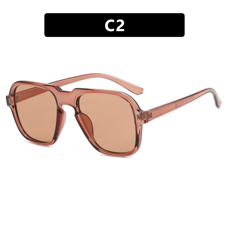 Damen außergewöhnliche Sonnenbrille im modernen Tierdruckdesign Karnz