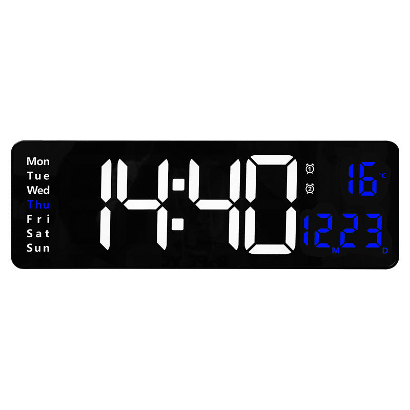 Digitaler Wandwecker mit Multifunktionalem Led-Display Karnz