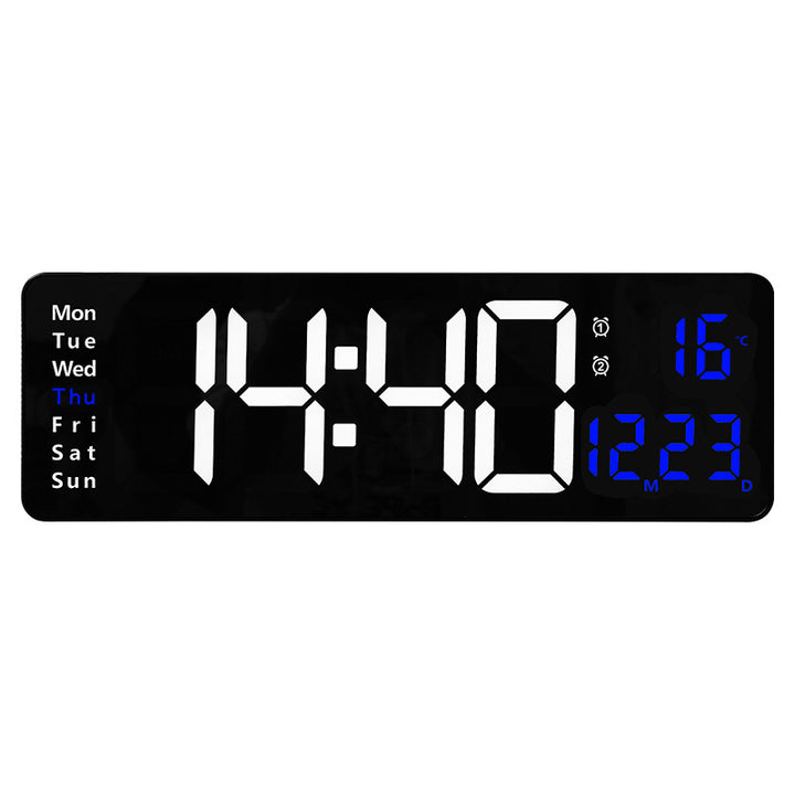 Digitaler Wandwecker mit Multifunktionalem Led-Display Karnz