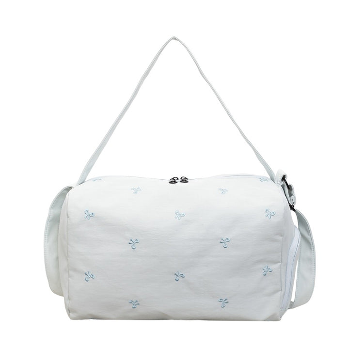 Stilvolle bestickte Sport-Duffle-Tasche