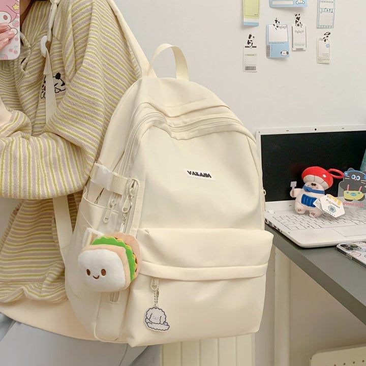 Verspielter Rucksack im Cartoon-Stil