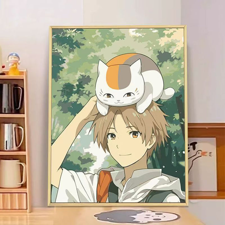 Anime-inspirierte Wandkunst Druck Karnz