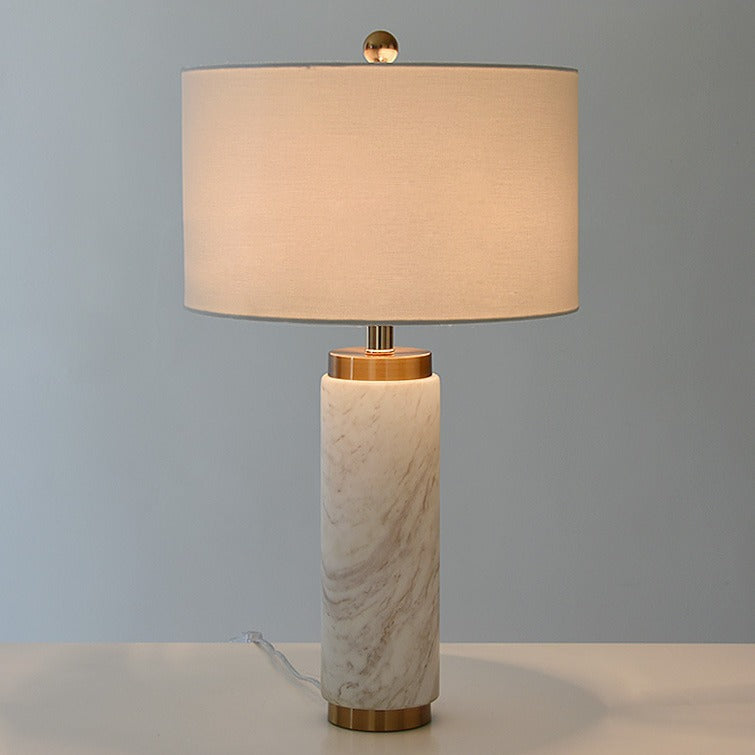 Moderne Marmorbasis Tischlampe