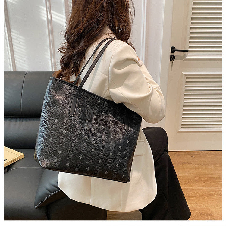 Elegante strukturierte Tote Bag Karnz