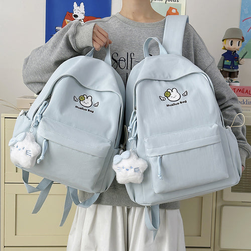 Verspielt Wolken-verzierte Rucksack Karnz