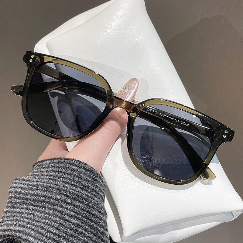 Damen elegante quadratische Sonnenbrille Karnz