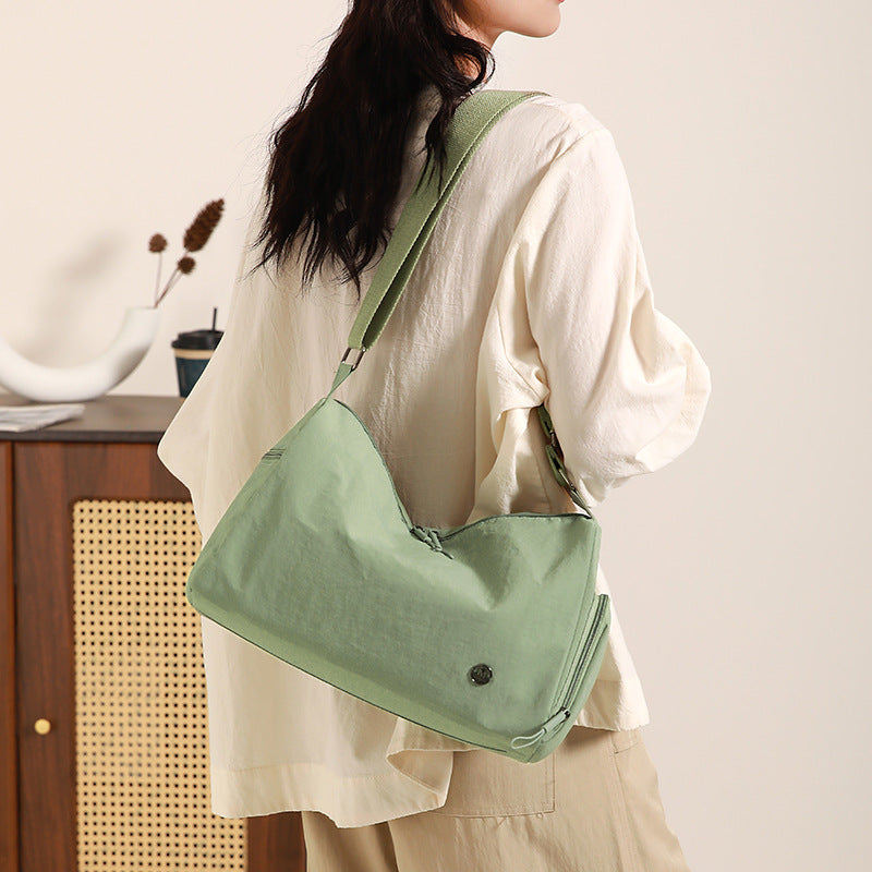 WoChic Mehrfach-Fächer Schultertasche