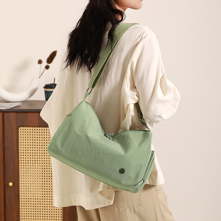 WoChic Mehrfach-Fächer Schultertasche