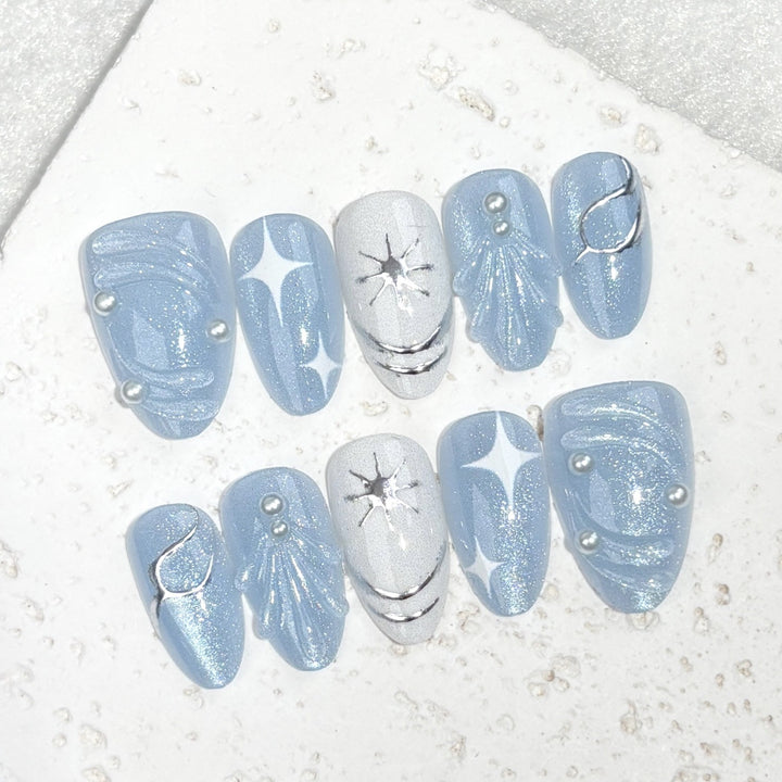 Dekoratives Nagelkunst Press-On Set 1790746068