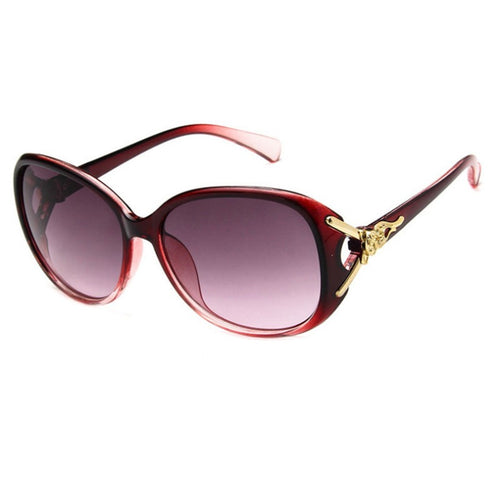 Elegante Übergroße Katzenaugen-Sonnenbrille Karnz