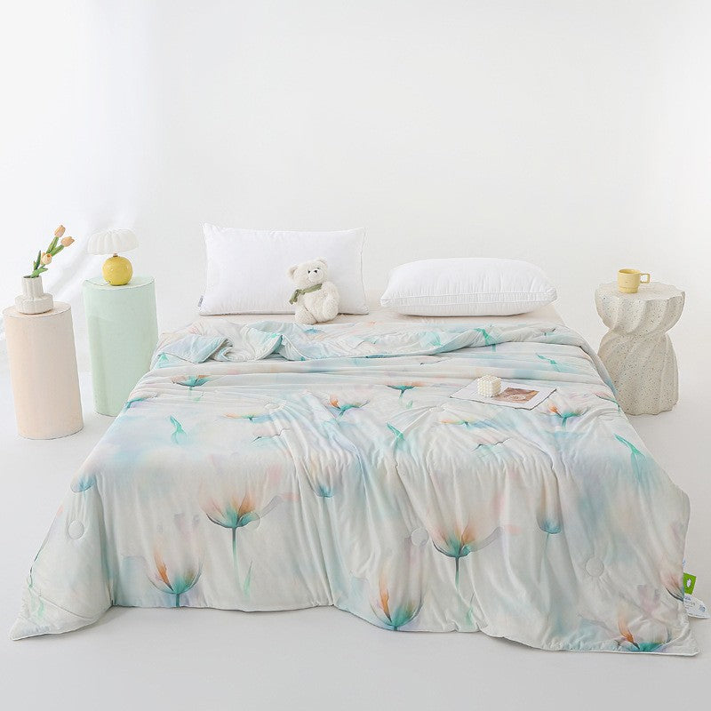 Damen Blumenmuster Tagesdecke Karnz