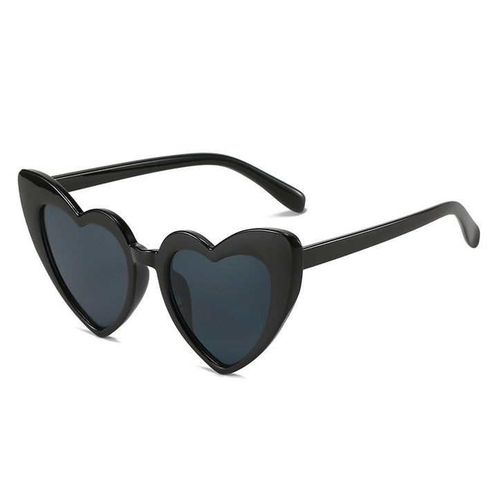 Herzförmige Mode-Sonnenbrille Karnz