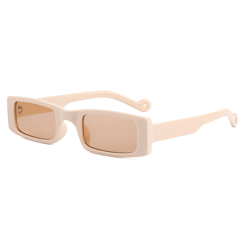Damen Rechteckige Modetrend Sonnenbrille Karnz