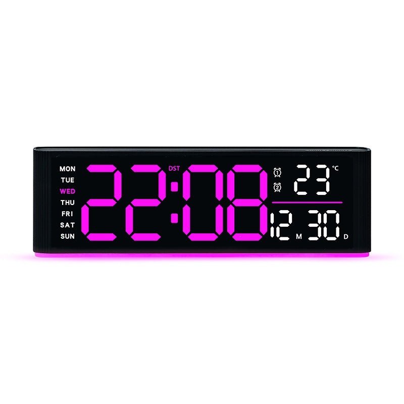 Digitaler Led-Wecker mit Temperatur- und Wochentagsanzeige Karnz