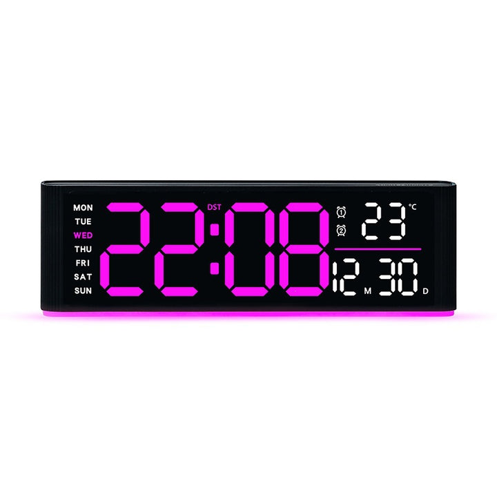 Digitaler Led-Wecker mit Temperatur- und Wochentagsanzeige Karnz