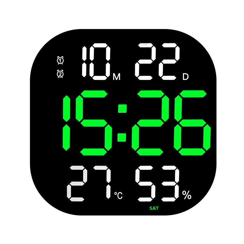 Digitaler Wecker mit Thermometer und Hygrometer Karnz