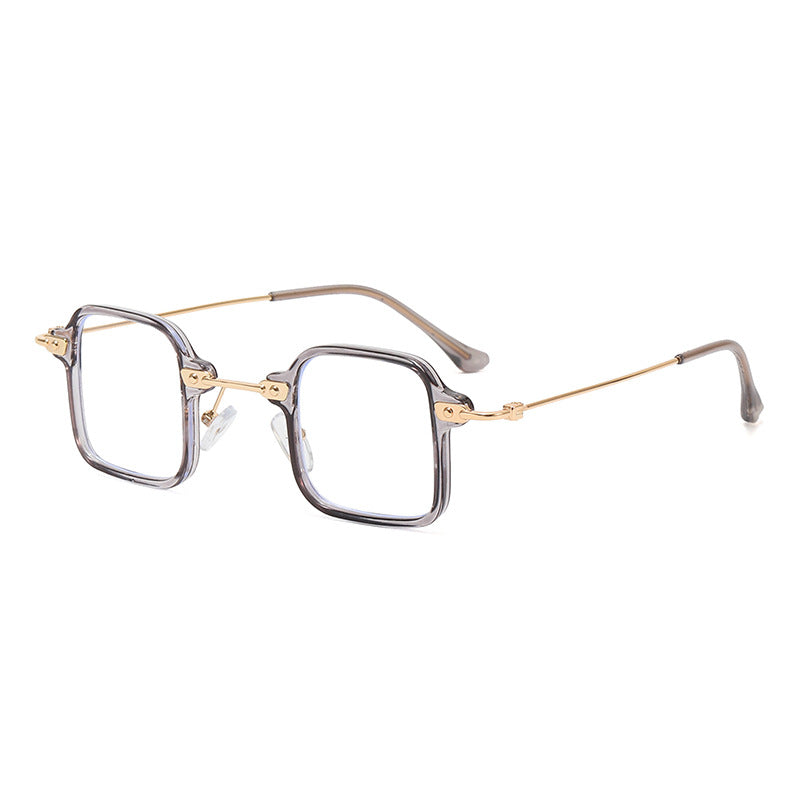 Damen geometrische Sonnenbrille mit stylischem Metallrahmen Karnz