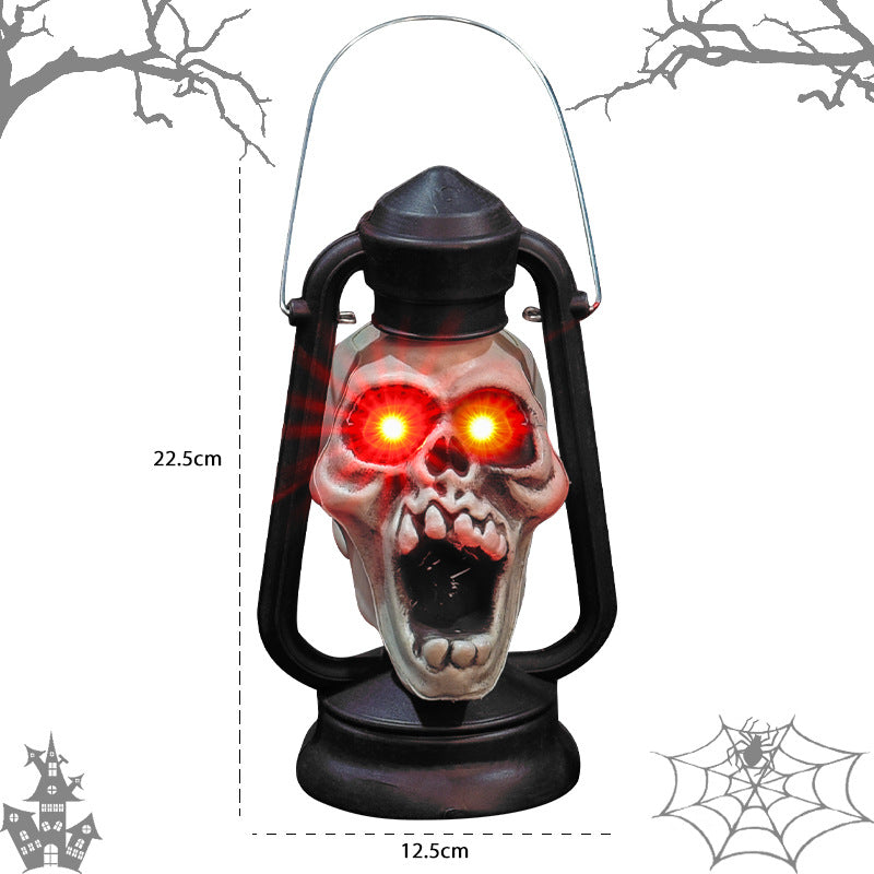 Dekorative Skull Laterne Karnz