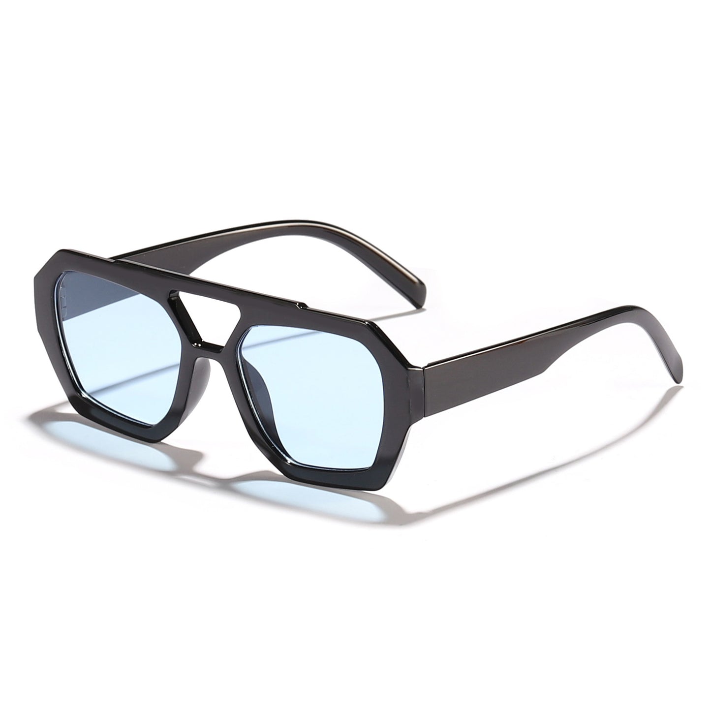 Damen modische Sonnenbrille im exklusiven Octagon-Design Karnz