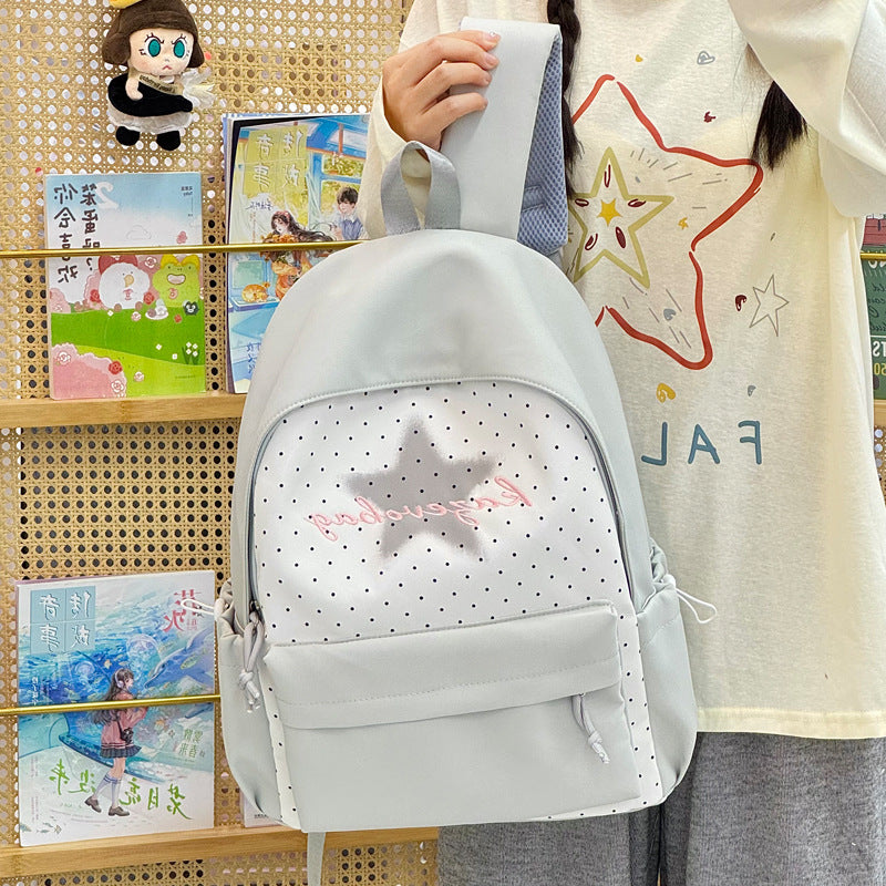 Stylische mit Sternen verzierte lässige Rucksack Karnz