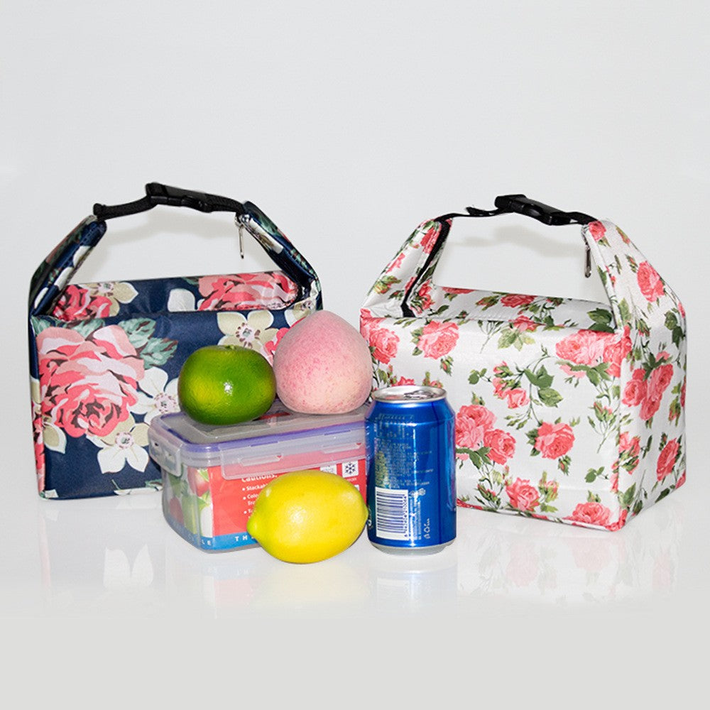 Damen Isolierte Blumen-Kühltasche Karnz
