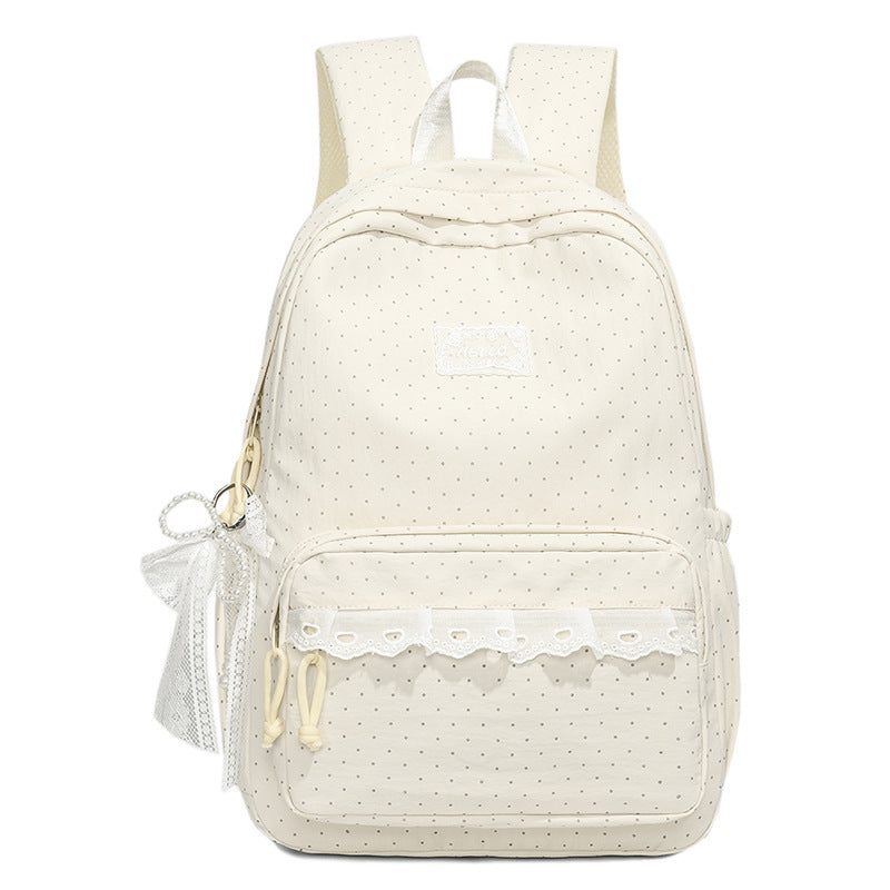 Stylischer Punkte Rucksack Karnz