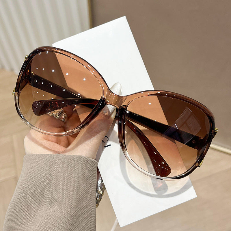 Damen glamouröse oversized Sonnenbrille Karnz