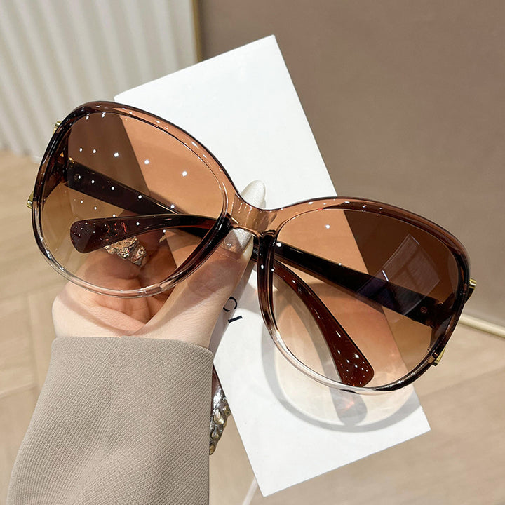 Damen glamouröse oversized Sonnenbrille Karnz
