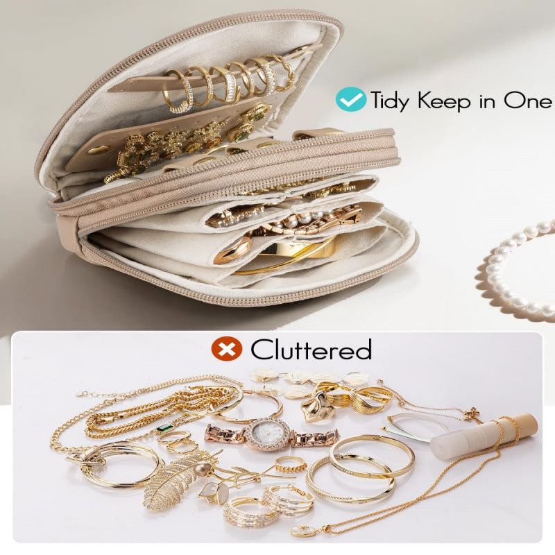 Eleganter Schmuck-Organizer mit Mehrfachen Fächern Karnz
