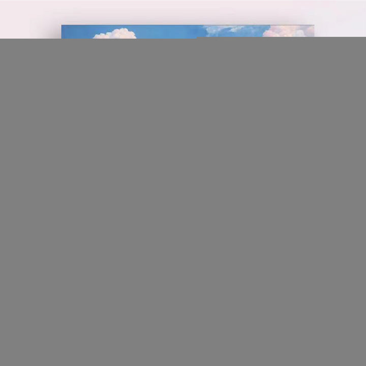 Floral Landscape Leinwand Wandkunst Karnz