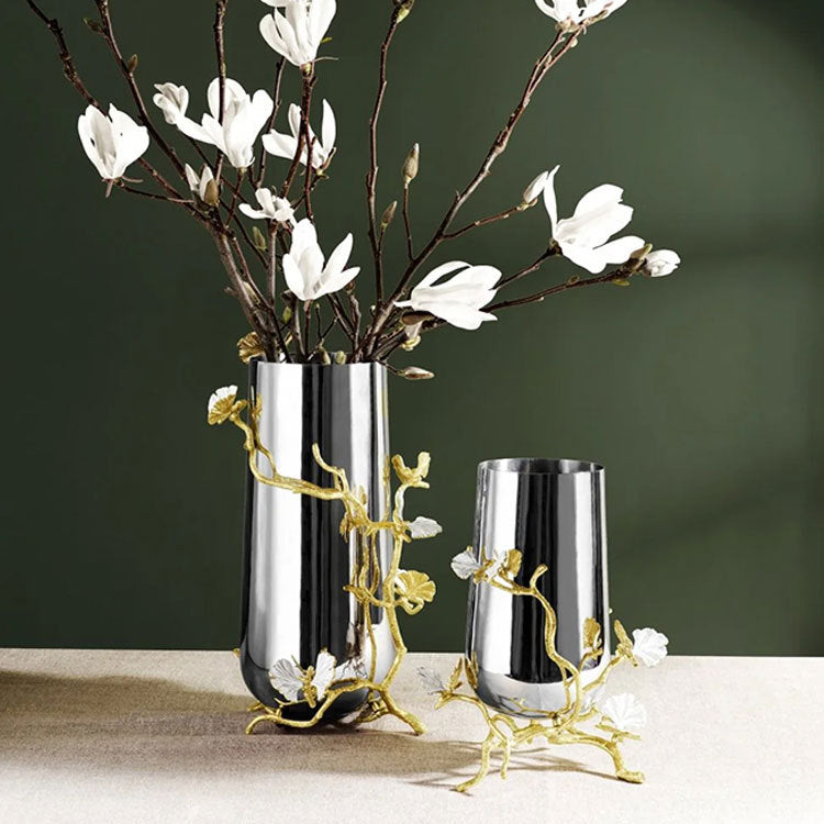 Elegante Blumen Dekorative Vase