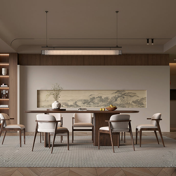 Moderne lineare Pendelleuchte