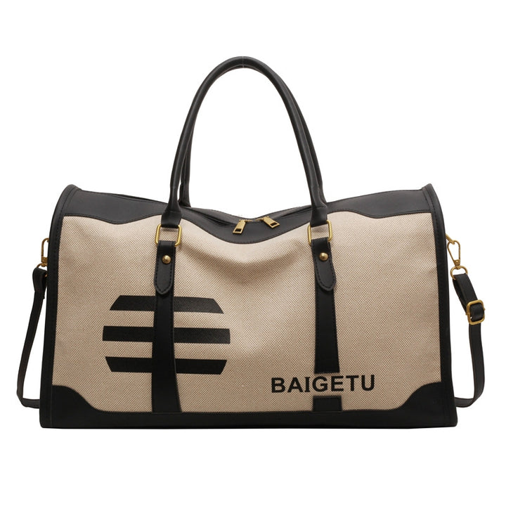 Stylische Canvas Übernachtungs-Duffel